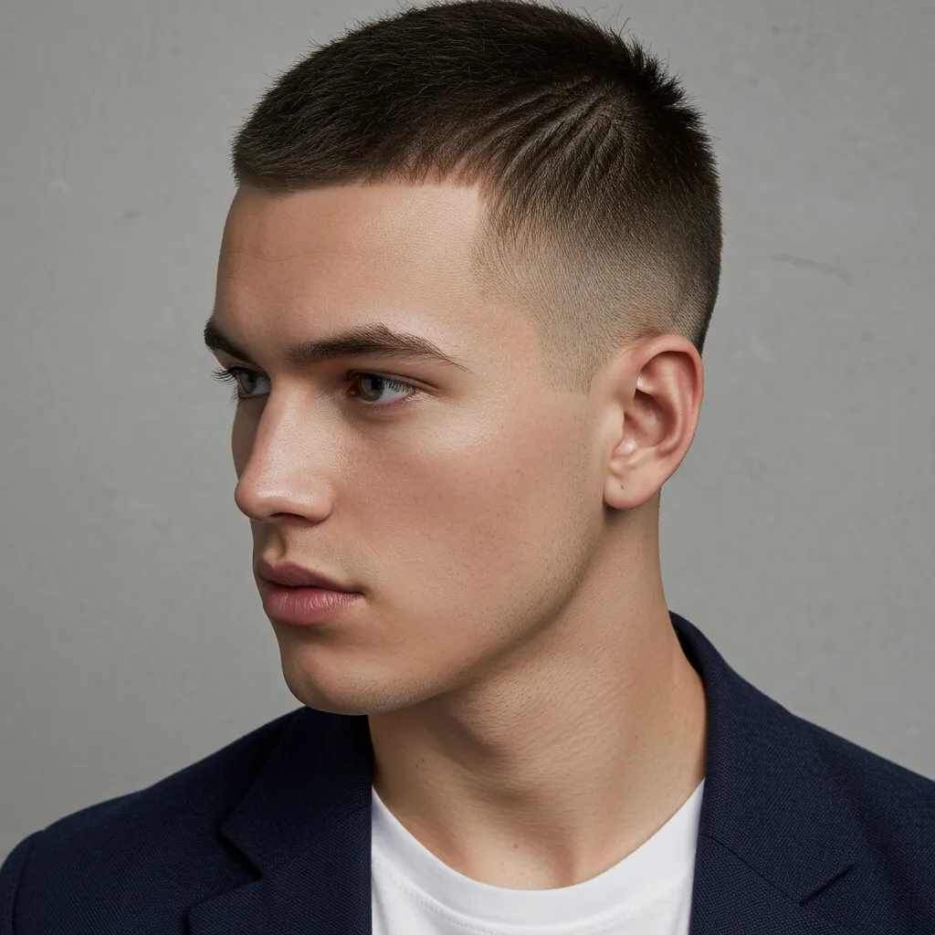 Fade Buzz Cut - Style 3